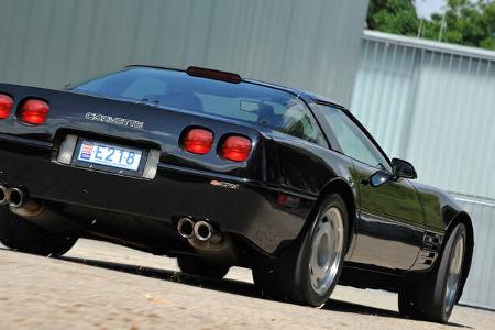 Chevrolet Corvette ZR-1, Heckansicht