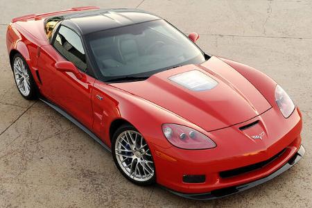 Chevrolet Corvette ZR-1, Frontansicht