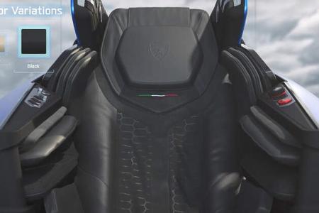 BodyFriend Lamborghini Massagesitz