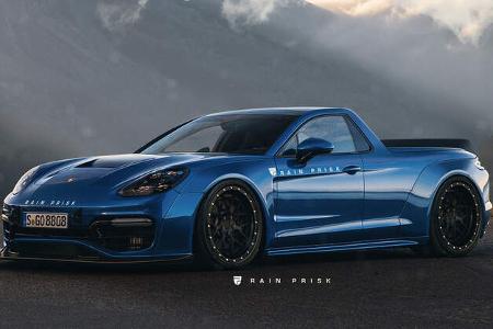 Porsche Panamera Ute - Design-Konzept - Grafikkünstler Rain Prisk
