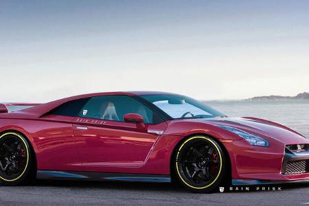 Nissan GT-R - Mittelmotor - Design-Konzept - Grafikkünstler Rain Prisk