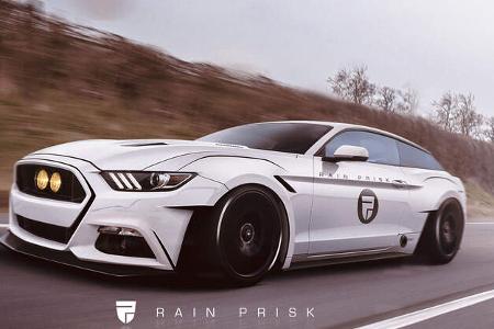 Ford Mustang Shooting Brake - Fantasie-Auto