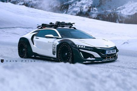 Honda NSX Shooting Brake - Fantasie-Auto