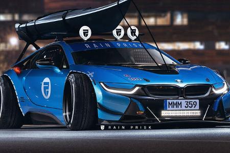 BMW i8 - Design-Konzept - Grafikkünstler Rain Prisk