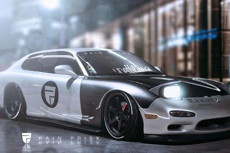 Mazda RX7 Hatchback - Fantasie-Auto