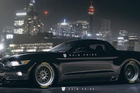 Ford Mustang Ute - Design-Konzept - Grafikkünstler Rain Prisk