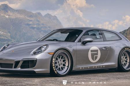 Porsche 911 Shooting Brake - Design-Konzept - Grafikkünstler Rain Prisk