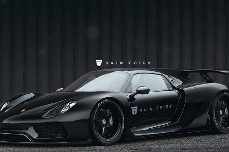 Porsche 918 Spyder Widebody - Design-Konzept - Grafikkünstler Rain Prisk