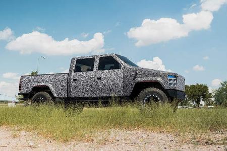 09/2021, Atlis XT Elektro-Pickup Prototyp Erlkönig