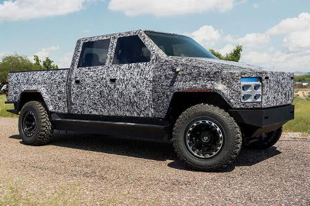 09/2021, Atlis XT Elektro-Pickup Prototyp Erlkönig