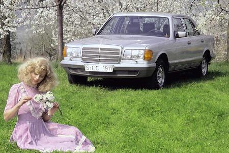 Mercedes 280 SE, Frontansicht
