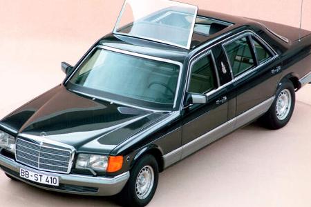 Mercedes W126 Sonderschutz Papst