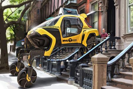 01/2019, Hyundai Elevate Walking Car Concept