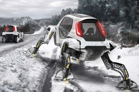 01/2019, Hyundai Elevate Walking Car Concept