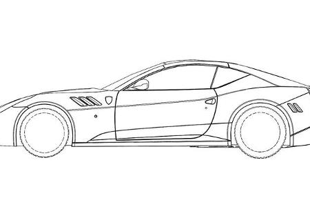 Ferrari FF Coupé Unikat Patentamtbilder