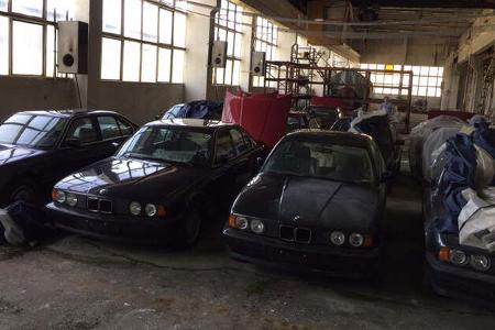 BMW 5er E34 Scheunenfund Bulgarien BMW 5er E34 Scheunenfund Bulgarien