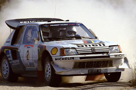 Peugeot 205 im Rallye-Sport