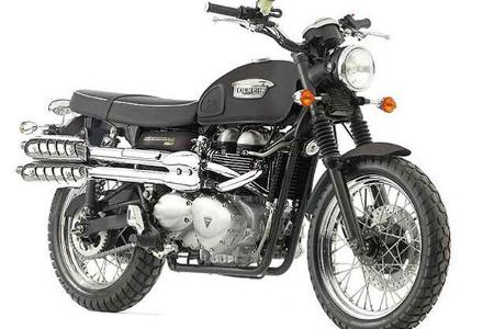 Motorrad 48 PS Triumph Scrambler