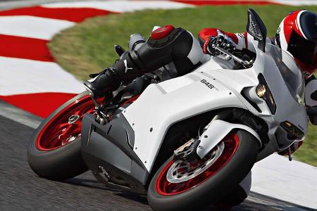 Motorrad 48 PS Ducati 848 Evo
