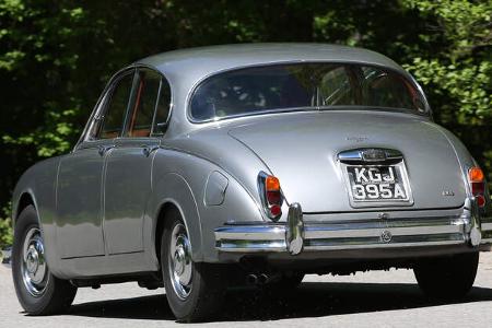 Jaguar MK II, Heckansicht