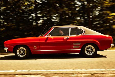 Ford Capri Serie 1, Seitenansicht
