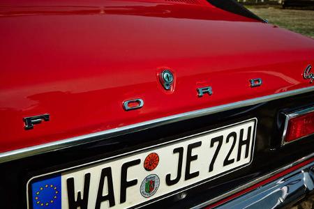 Ford Capri Serie 1, Heck