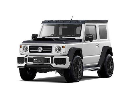 01/2019, Liberty Walk Suzuki Jimny Front Seite Standbild