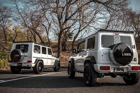 01/2019, Liberty Walk Suzuki Jimny Mercedes-AMG G 63