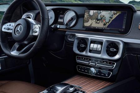 Mercedes G-Klasse 2018 Cockpit
