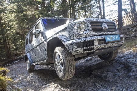 SPERRFRIST Mercedes G Erlkönig W464 Mitfahrt Schöckl Graz