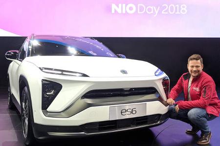 Nio ES6 Weltpremiere Shanghai 2018