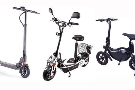12/2018, Elektro-Tretroller Vorschaubild Monowheel Wizzard 2.0, Mach1 6B EEC und Elektroroller Futura Bike 12/2018, Elektro-Tretroller Vorschaubild Monowheel Wizzard 2.0, Mach1 6B EEC und Elektroroller Futura Bike