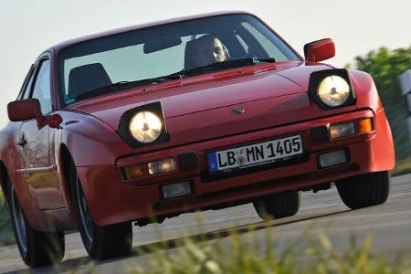 Porsche 944, Frontansicht, Frontscheinwerfer