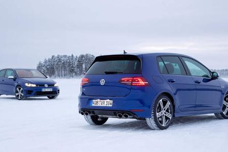 VW Golf R, Seitenansicht