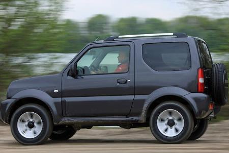 Suzuki Jimny, Seitenansicht