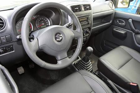 Suzuki Jimny, Cockpit