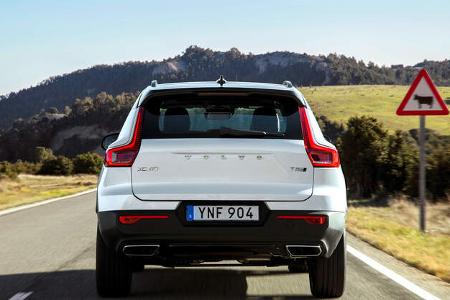 Volvo XC40 (2018) Heck white