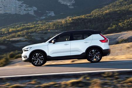 Volvo XC40 (2018) Seite side white