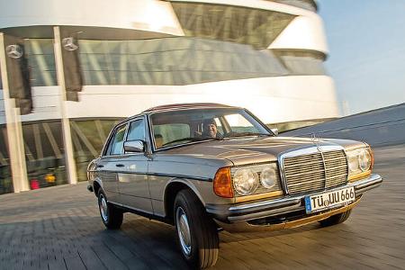 Mercedes-Benz 300 D, Frontansicht