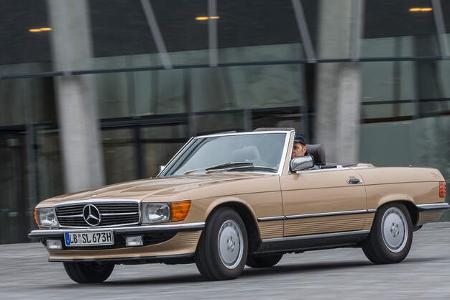 Mercedes-Benz 500 SL, Frontansicht