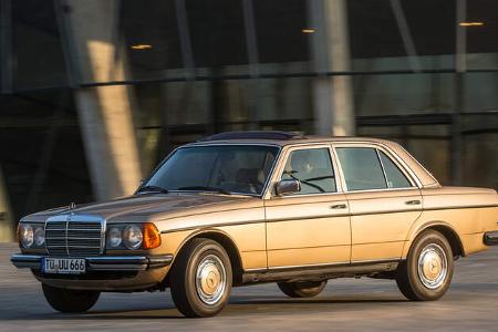 Mercedes-Benz 300 D, Seitenansicht