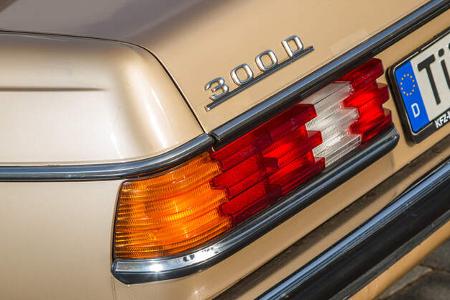 Mercedes-Benz 300 D, Heckleuchte