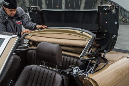 Mercedes-Benz 500 SL, Cabriodach