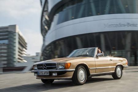 Mercedes-Benz 500 SL, Frontansicht