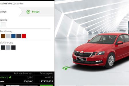 Skoda Octavia (2020) Corrida Rot