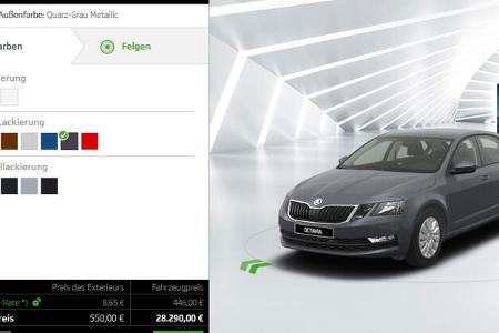Skoda Octavia (2020) Quarz Grau