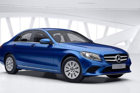 Mercedes C-Klasse Brilliantblau (2020)