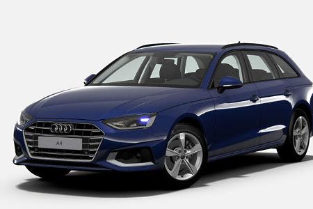 Audi A4 Avant Navarrablau (2020)