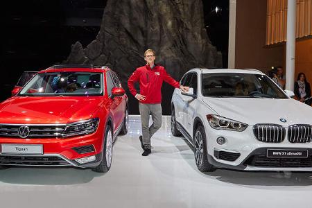 BMW X1 2015, VW Tiguan 2016