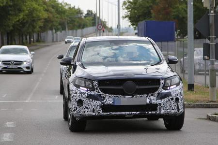 Erlkönig Mercedes GLC Coupé